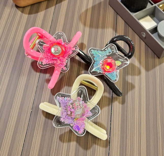 12 Pinzas confetti con luz $8.25 c/u