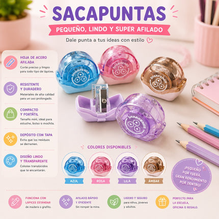 48 Sacapuntas con Compartimento para la Basura $4.5 c/u