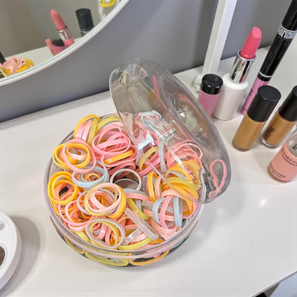 12 Estuches Donas con Ligas para Cabello $11.5 c/u