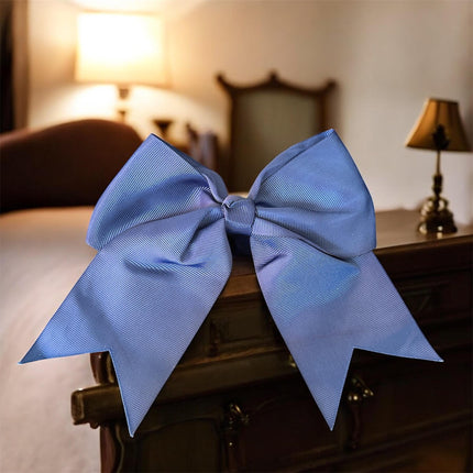 12 Moños Coquette Lisos Blanco/Azul/Rojo $7 c/u