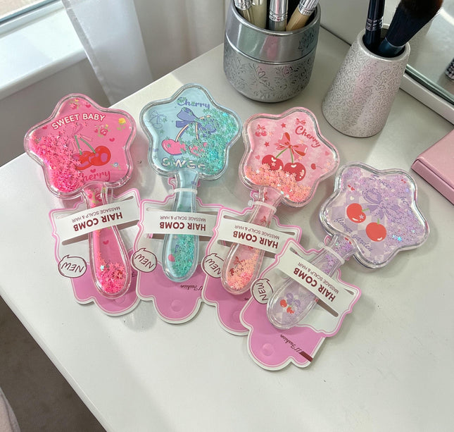 12 Cepillos Figuras con Destellos $17.5 c/u