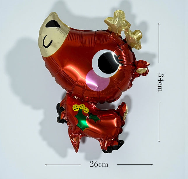 10 Globos Navideños Diferentes Figuras $3 c/u