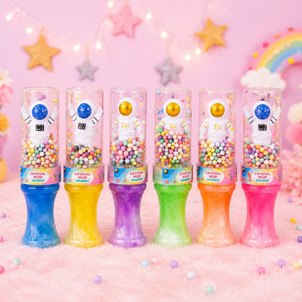 6 Slime de Colores con Atronauta Juguete $26 c/u