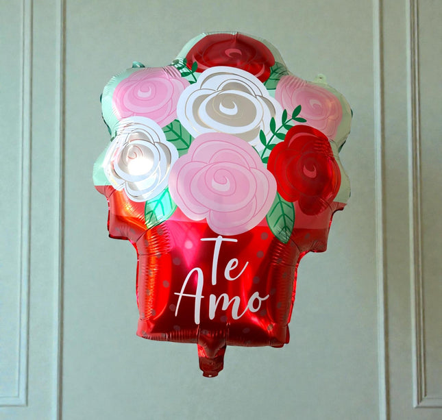 10 Globos Figuras San Valentin 18 Pulgadas $18 c/u