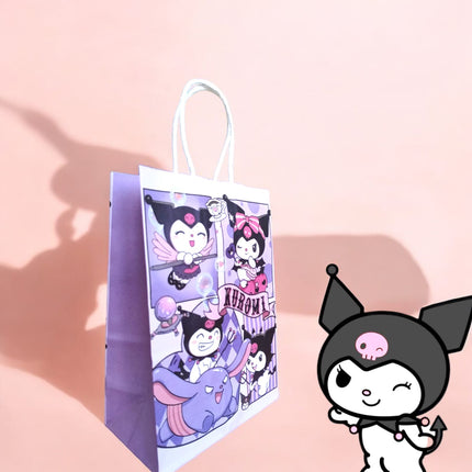 12 Bolsas para regalo Kuromi $6.5 c/u