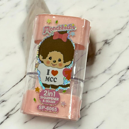 24 Sacapuntas con Borrador Muñequitas $6.75 c/u