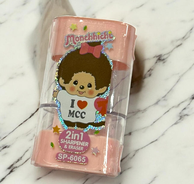 24 Sacapuntas con Borrador Muñequitas $6.75 c/u