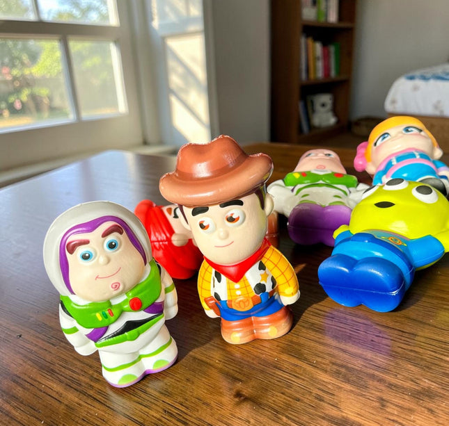 12 Squishies "Toy History" Personajes $32 c/u