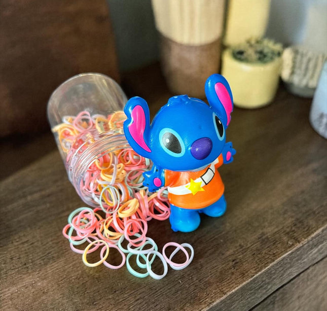 12 Botes Sticht de Ligas Dobles con Llavero Squish  $28 c/u