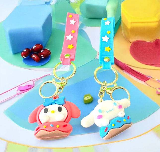 12 Llavero Sanrio Pastelito Hermoso $8.9 c/u