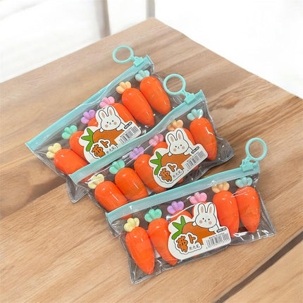 6 Sets 6 Marcatextos Zanahoria $31 c/u