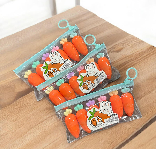 6 Sets 6 Marcatextos Zanahoria $31 c/u