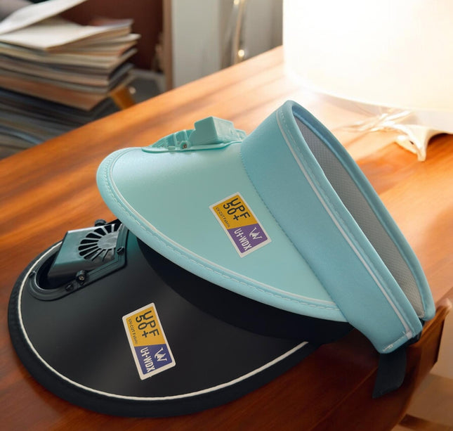 Gorra Con Ventilador