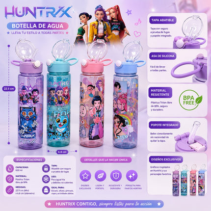 2 Botella Guerreras K.Pop para Agua $69 c/u