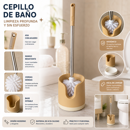 Exclusivo Tienda en linea 💥💎Cepillo para Baño Acero
