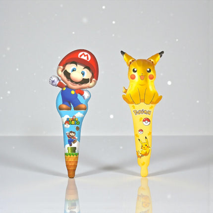 6 Sets Globos Figuras Baston 4 Piezas $18 c/u