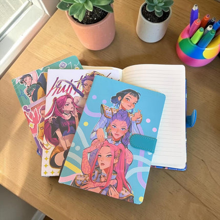 3 Diario/Agenda Guerreras K-Pop $50 c/u