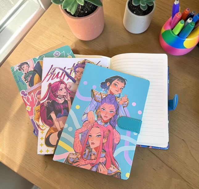 3 Diario/Agenda Guerreras K-Pop $50 c/u