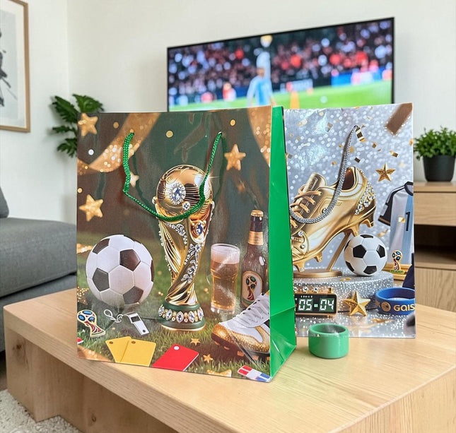 12 Bolsas de Regalo Futbol Balones $6 c/u