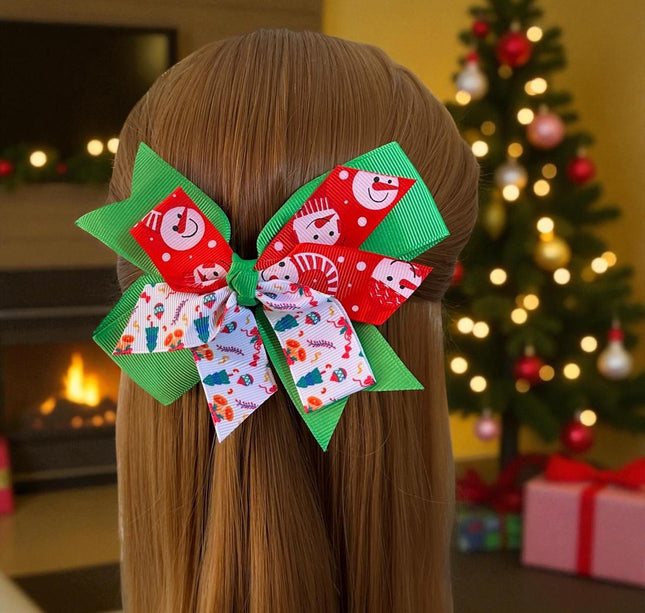 12 Moños Navideños Siempre Bella $5.7 c/u