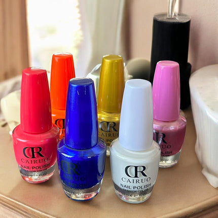 24 Esmaltes para uñas "Cairuo" Beauty Girl $11.5 c/u