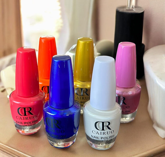 24 Esmaltes para uñas "Cairuo" Beauty Girl $11.5 c/u
