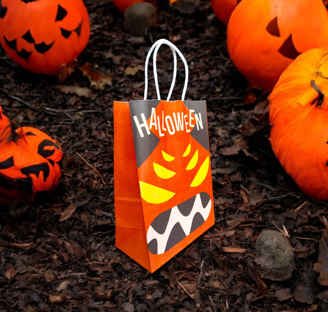 12 Bolsita para pedir dulces Halloween $4.2 c/u