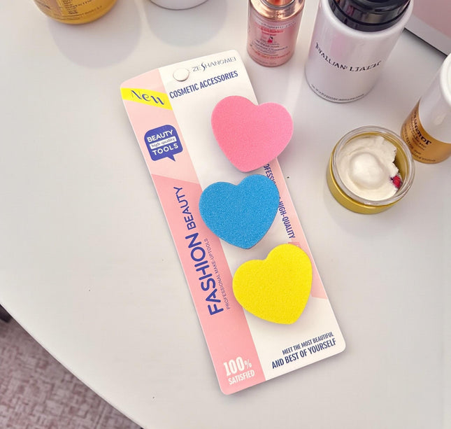 12 Sets 3 Limas Corazoncitos Colores $6.3 c/u