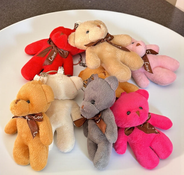 12 Llaveros Ositos "San Valentin" $12 c/u