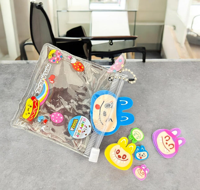 12 Bolsas de Gomas Labubus Diferentes Tamaños $5.5 c/u