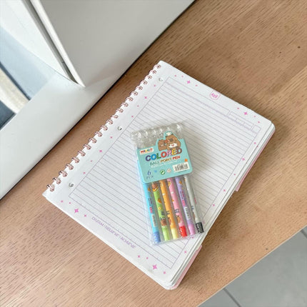 3 Sets de 6 Lapiceros Capibara Colores $21 c/u