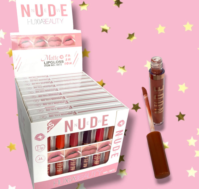 Set Blanco 6 Labiales Líquidos