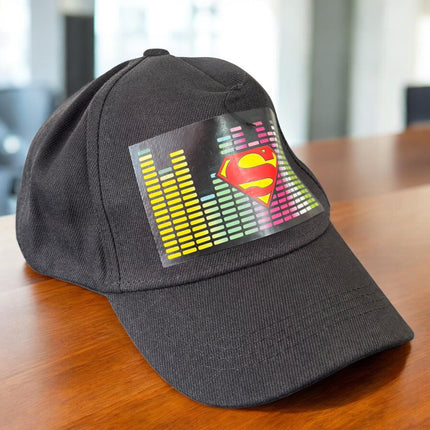 10 Gorras Negras Estampadas $15 c/u