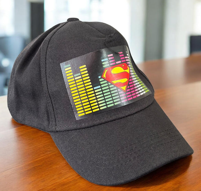 10 Gorras Negras Estampadas $15 c/u