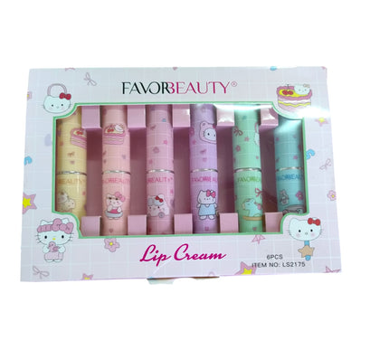 6 Sets 6 Labiales Hello Kitty  $49.68 c/u