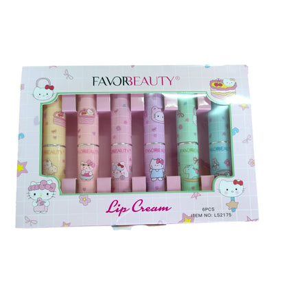 6 Sets 6 Labiales Hello Kitty  $49.68 c/u