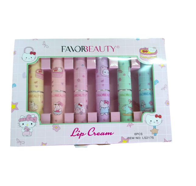 6 Sets 6 Labiales Hello Kitty  $49.68 c/u