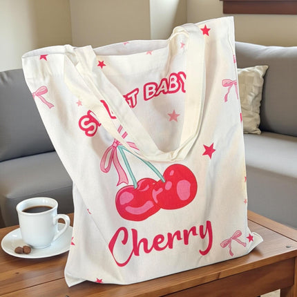 6 Bolsa Tipo Totte Cherrys $29 c/u