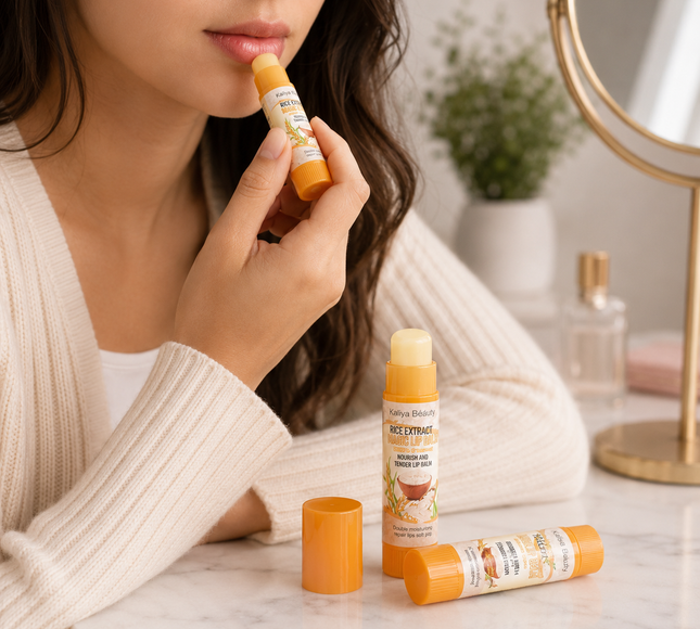 Exclusivo Tienda en linea 💥💎3 Balsamo para Labios Arroz/Vitamina E $16 c/u