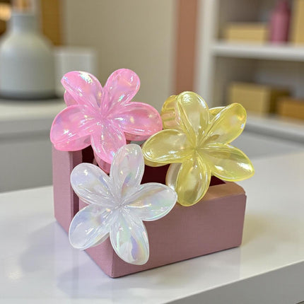 12 Pinzas Hawaiinas Cristalinas Hermosas $8.9 c/u