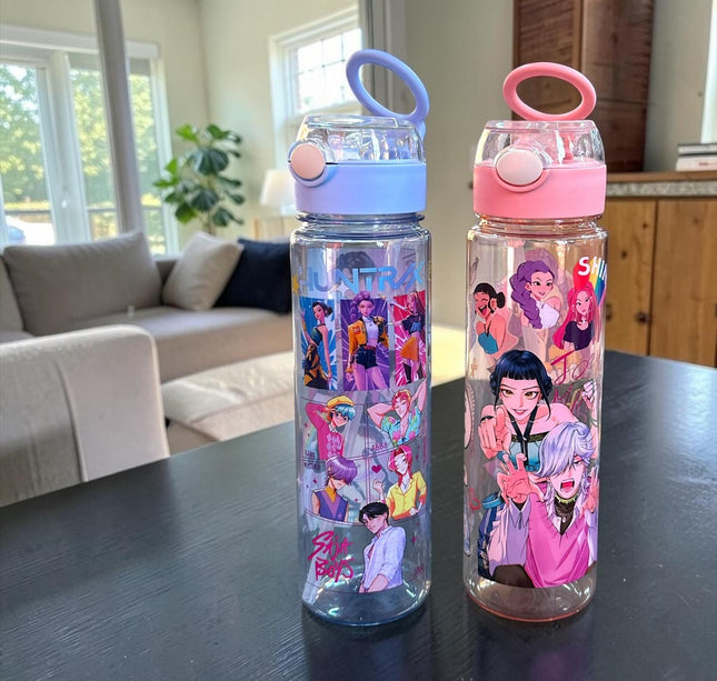 2 Botella Guerreras K.Pop para Agua $69 c/u