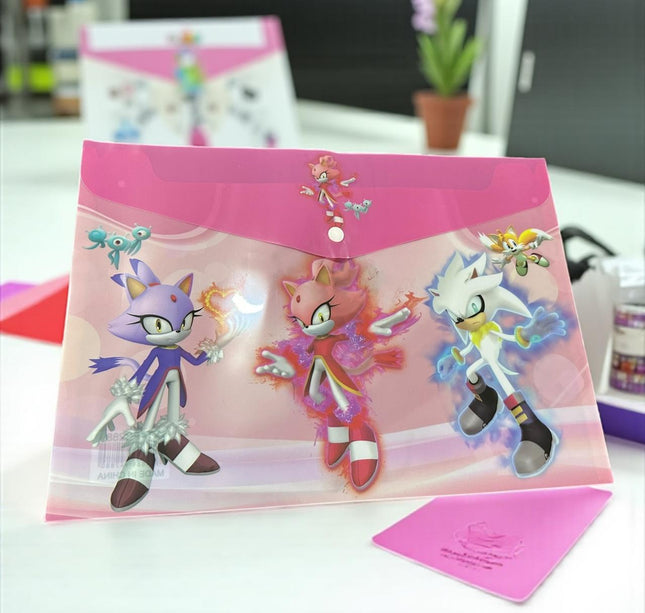 12 Folders Boton Sonic $5.25 c/u