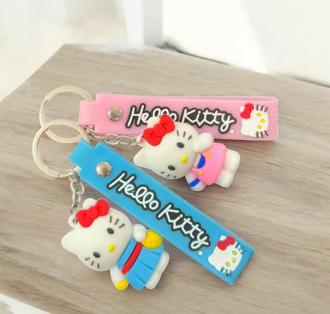 12 Llaveros Hello Kitty Cintas $6.8 c/u