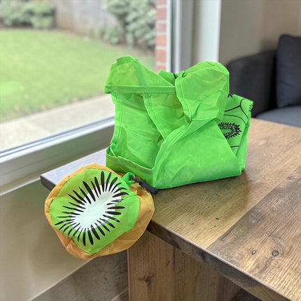 12 Bolsas con Funda Animalitos, Reulizable de Bolsillo 50cm*37cm $20 c/u