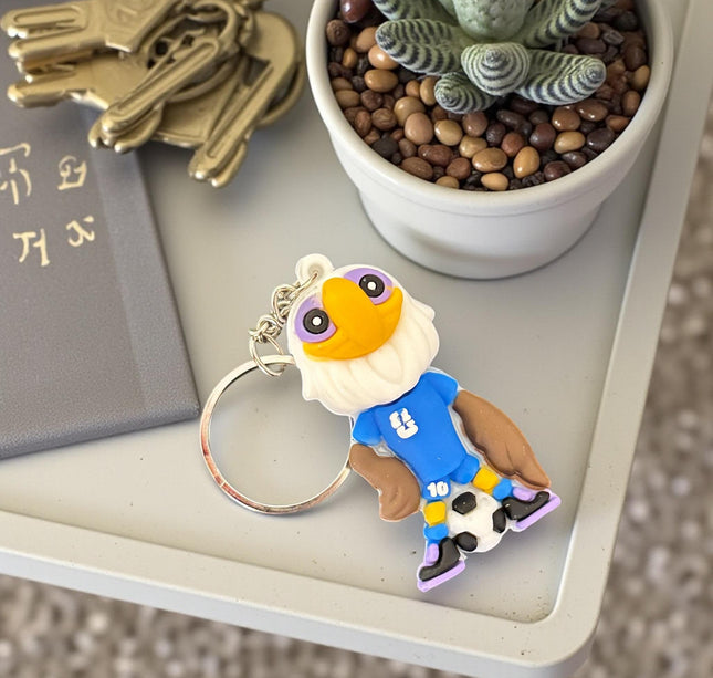 12 Llaveros Mundialistas Mascotas $6 c/u