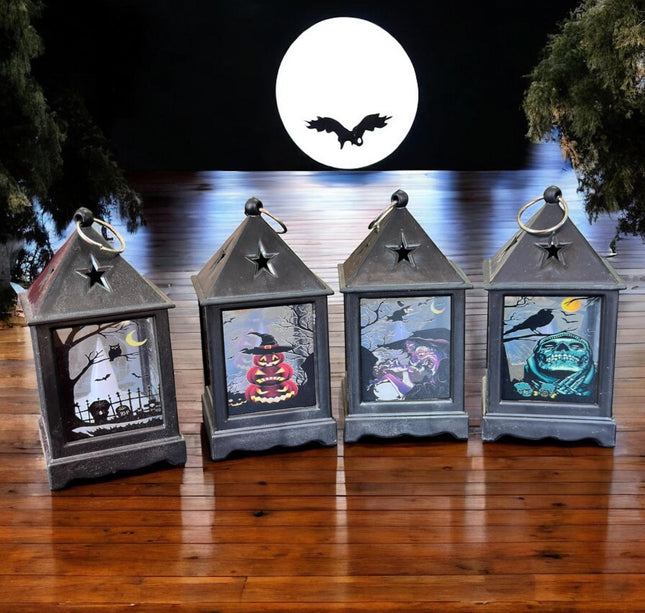 24 Linternas de Halloween con Luz $18.75 c/u