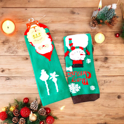 12 Calcetines Navideños $9.8 c/u