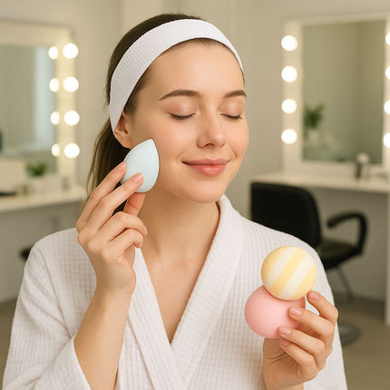 12 Esponjas Para Maquillaje Capibara  $5.8 c/u