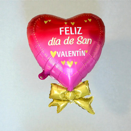 10 Globos Figuras San Valentin 18 Pulgadas $18 c/u