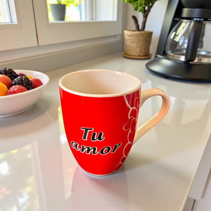 3 Taza Ceramica Amor $29 c/u